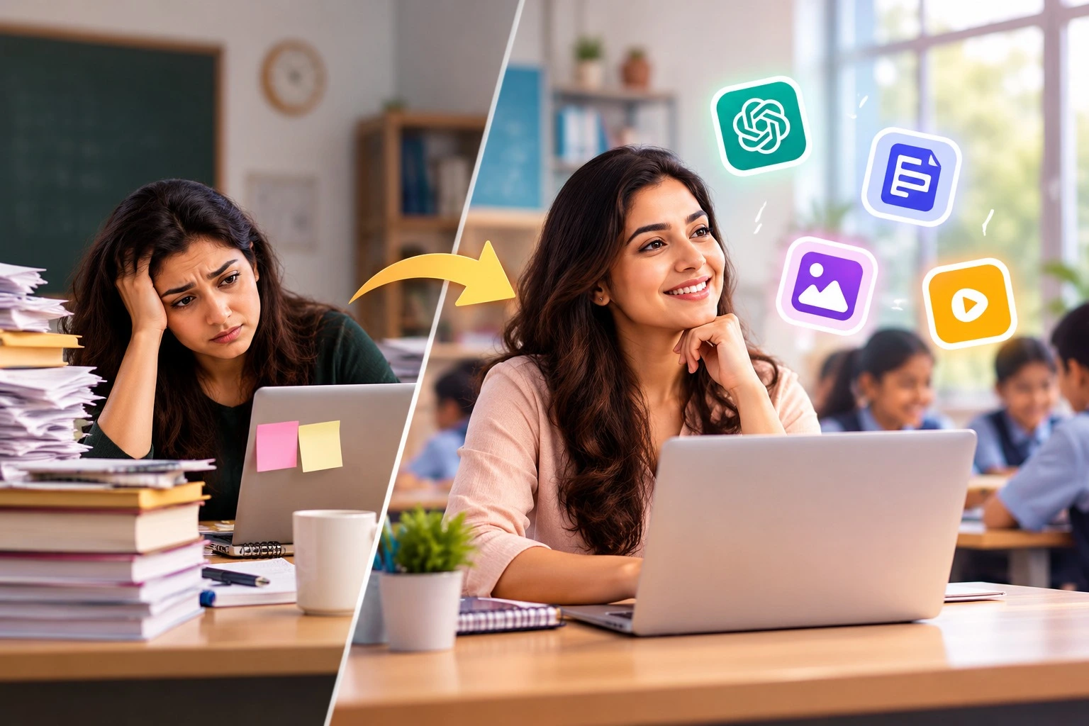 I Used AI Tools in My Classroom for 6 Months. Here’s What Actually Saved Me Time
